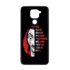 Mask - the Names - A Nagy Pénzrablás - la casa de papel Xiaomi Redmi Note 9 fekete tok