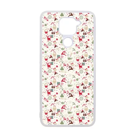 Classic Christmas - karácsony mintás Xiaomi Redmi Note 9 átlátszó tok