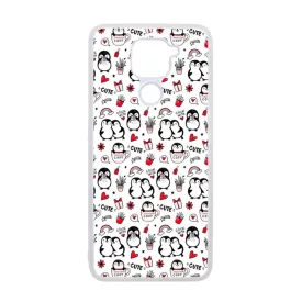 Cuki Pingvines Xiaomi Redmi Note 9 átlátszó tok