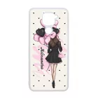 Kérd a Neveddel - Ballon Girl - Pink szerelem valentin napi Xiaomi Redmi Note 9 tok