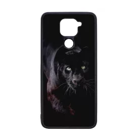 Black Panther Fekete Parduc Wild Beauty Animal Fashion Csajos Allat mintas Xiaomi Redmi Note 9 tok