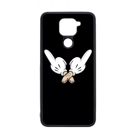 Anti social Mickey Antisocial Antiszocialis Meno Trendi Xiaomi Redmi Note 9 tok