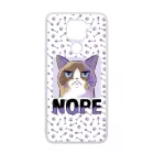 NOPE Cat Antisocial Antiszocialis Meno Trendi Xiaomi Redmi Note 9 tok