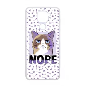 NOPE Cat Antisocial Antiszocialis Meno Trendi Xiaomi Redmi Note 9 tok