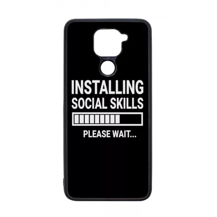 Installing social skills Antisocial Antiszocialis Meno Trendi Xiaomi Redmi Note 9 tok