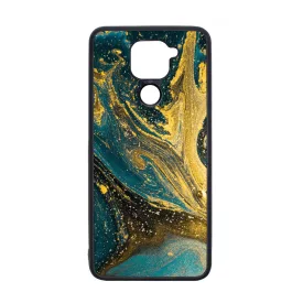 Golden Blue marvanyos marvany mintas Xiaomi Redmi Note 9 tok