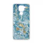 Blue Gold marvanyos marvany mintas Xiaomi Redmi Note 9 tok