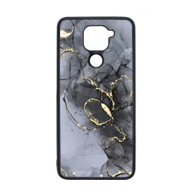 Golden Black marvanyos marvany mintas hatás Xiaomi Redmi Note 9 tok