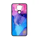 Blue Pink Gradient Ink kek rozsaszin marvanyos Xiaomi Redmi Note 9 tok