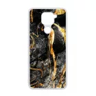 Luxury Golden Black marvanyos marvany mintas Xiaomi Redmi Note 9 tok