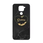 kerd a neveddel marble marvany mintas Heart szivecskes Xiaomi Redmi Note 9 tok