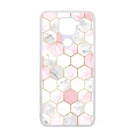 Geometric Rose Gold marvanyos marvany mintas Xiaomi Redmi Note 9 tok