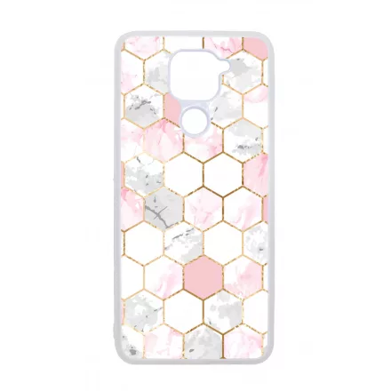 Geometric Rose Gold marvanyos marvany mintas Xiaomi Redmi Note 9 tok