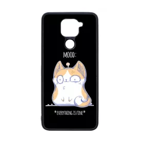 Cat Mood cicas macskas this is fine Xiaomi Redmi Note 9 tok