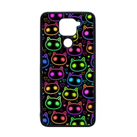 Halloween Macskak - Colored Xiaomi Redmi Note 9 tok