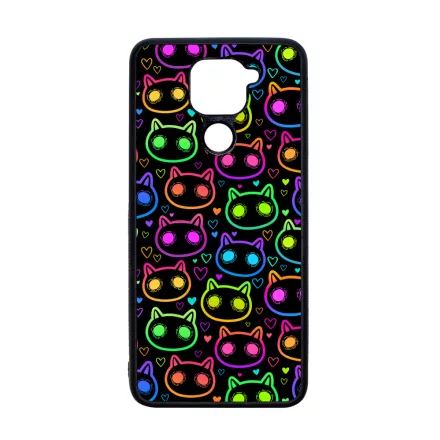 Halloween Macskak - Colored Xiaomi Redmi Note 9 tok