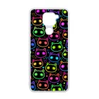 Halloween Macskak - Colored Xiaomi Redmi Note 9 tok