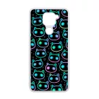 Halloween Macskak - Blue Xiaomi Redmi Note 9 tok