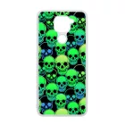 Green Skulls - Halloween Xiaomi Redmi Note 9 tok