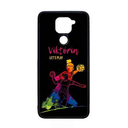 Kerd a Neveddel FOR HER kezilabda mintas Xiaomi Redmi Note 9 tok