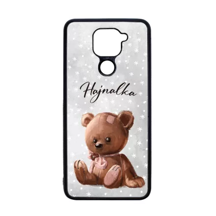 Cuki maci - Téli mintás Xiaomi Redmi Note 9 tok