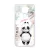 Édes kis Panda - Téli mintás Xiaomi Redmi Note 9 tok