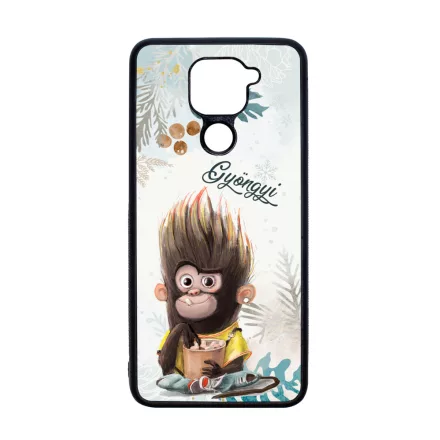 Kávés Maki - Téli mintás Xiaomi Redmi Note 9 tok