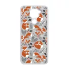 Szépséges téli róka mintás Xiaomi Redmi Note 9 tok