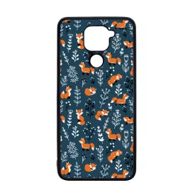 Cuki kis róka mintás Xiaomi Redmi Note 9 tok
