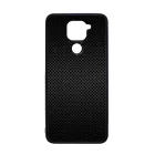 Speaker fekete metál mintás Xiaomi Redmi Note 9 tok