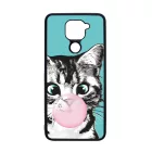Bubble Cat - cica mintás Xiaomi Redmi Note 9 tok