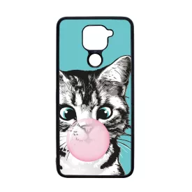 Bubble Cat - cica mintás Xiaomi Redmi Note 9 tok