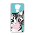Bubble Cat - cica mintás Xiaomi Redmi Note 9 tok