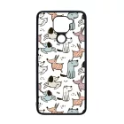 Tündéri rajzolt kutya mintás Xiaomi Redmi Note 9 tok