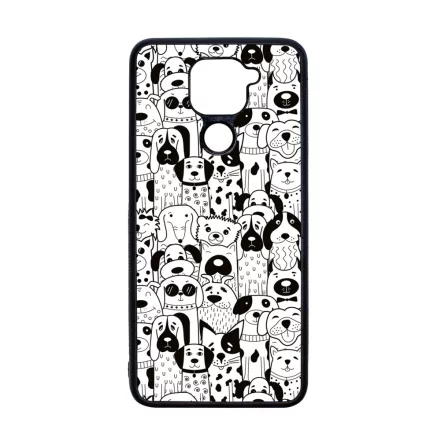 Aranyos kutya mintás Xiaomi Redmi Note 9 tok