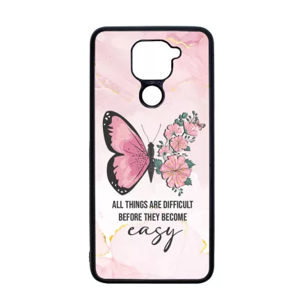 Pillango viragos motivacios Xiaomi Redmi Note 9 tok