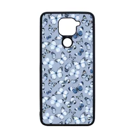 Szepseges kek pillangok Xiaomi Redmi Note 9 tok