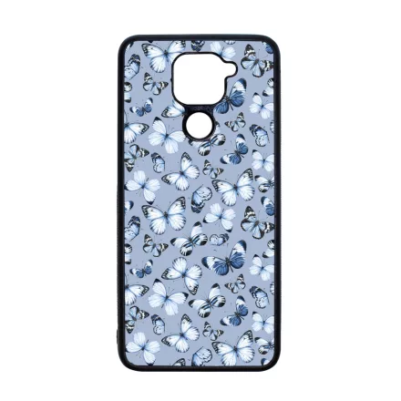 Szepseges kek pillangok Xiaomi Redmi Note 9 tok