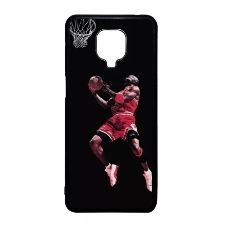 Michael Jordan kosaras kosárlabdás nba Xiaomi Redmi Note 9 Pro fekete tok