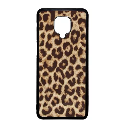 leopárd minta mintás Xiaomi Redmi Note 9 Pro fekete tok