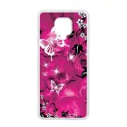 pillangó pillangós lepke lepkés Xiaomi Redmi Note 9 Pro fekete tok