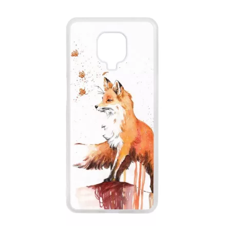 róka rókás fox Xiaomi Redmi Note 9 Pro átlátszó tok