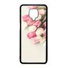 virágos tulipános tavaszi Xiaomi Redmi Note 9 Pro átlátszó tok