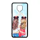 barátnők bff best friends forever legjobb barátnős besties Xiaomi Redmi Note 9 Pro átlátszó tok