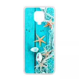 Tengeri csillag kagyló nyár Xiaomi Redmi Note 9 Pro átlátszó tok