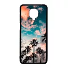 Pálmafa nyár Xiaomi Redmi Note 9 Pro fekete tok