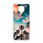 Pálmafa nyár Xiaomi Redmi Note 9 Pro fekete tok