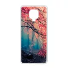 őszi erdős falevél természet Xiaomi Redmi Note 9 Pro fekete tok