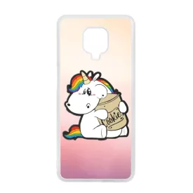 unicorn unikornis fantasy csajos Xiaomi Redmi Note 9 Pro átlátszó tok