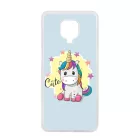 unicorn unikornis fantasy csajos Xiaomi Redmi Note 9 Pro átlátszó tok